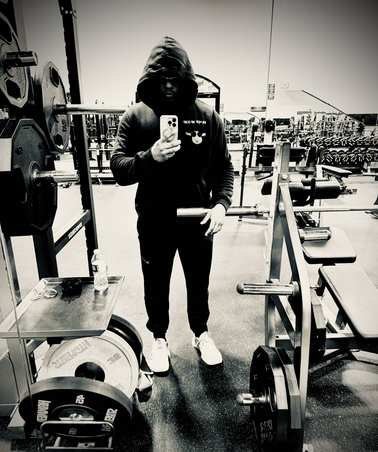 DLuX Hoodie Black